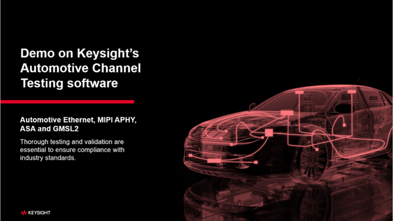 Automotive Ethernet | Keysight